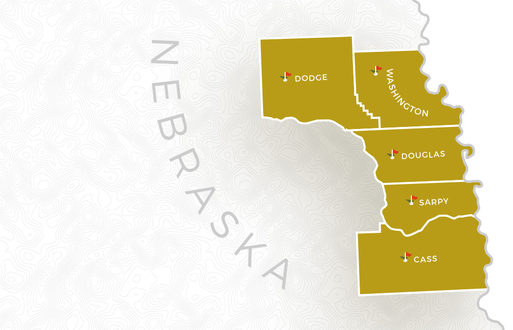 Nebraska Map 