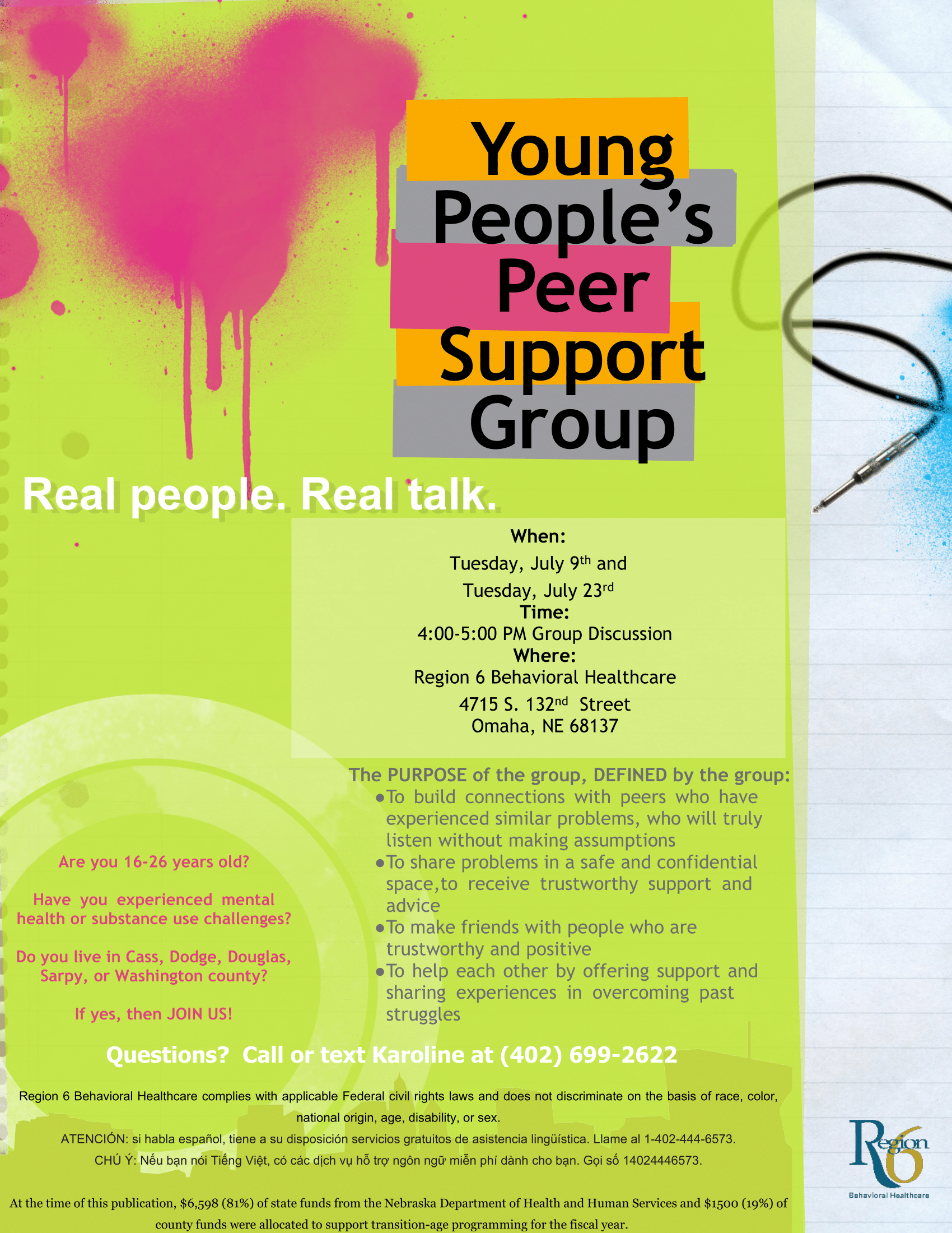 July 19 Flyer 1 Region 6